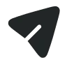 A black and white photo of the shape of a map.